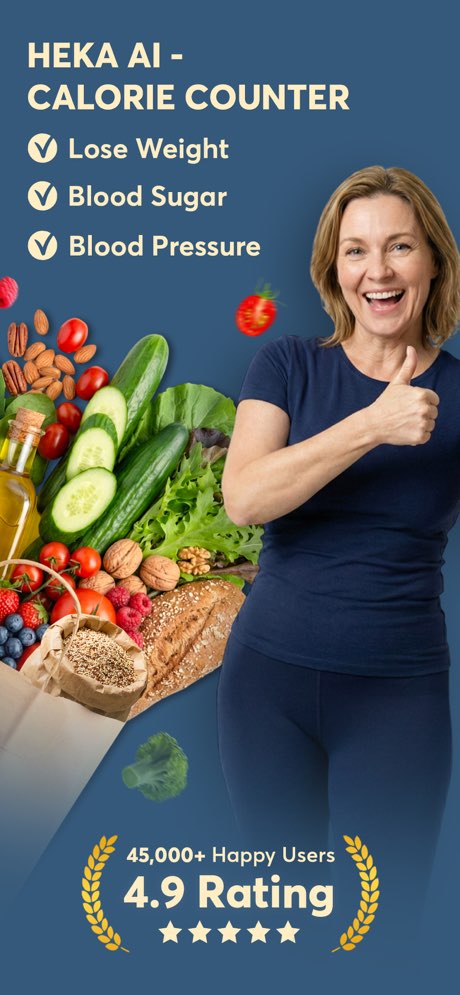 Heka AI: Diabetes Food Scanner screenshot 1