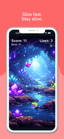 Crystal Slash: Gem Rush screenshot
