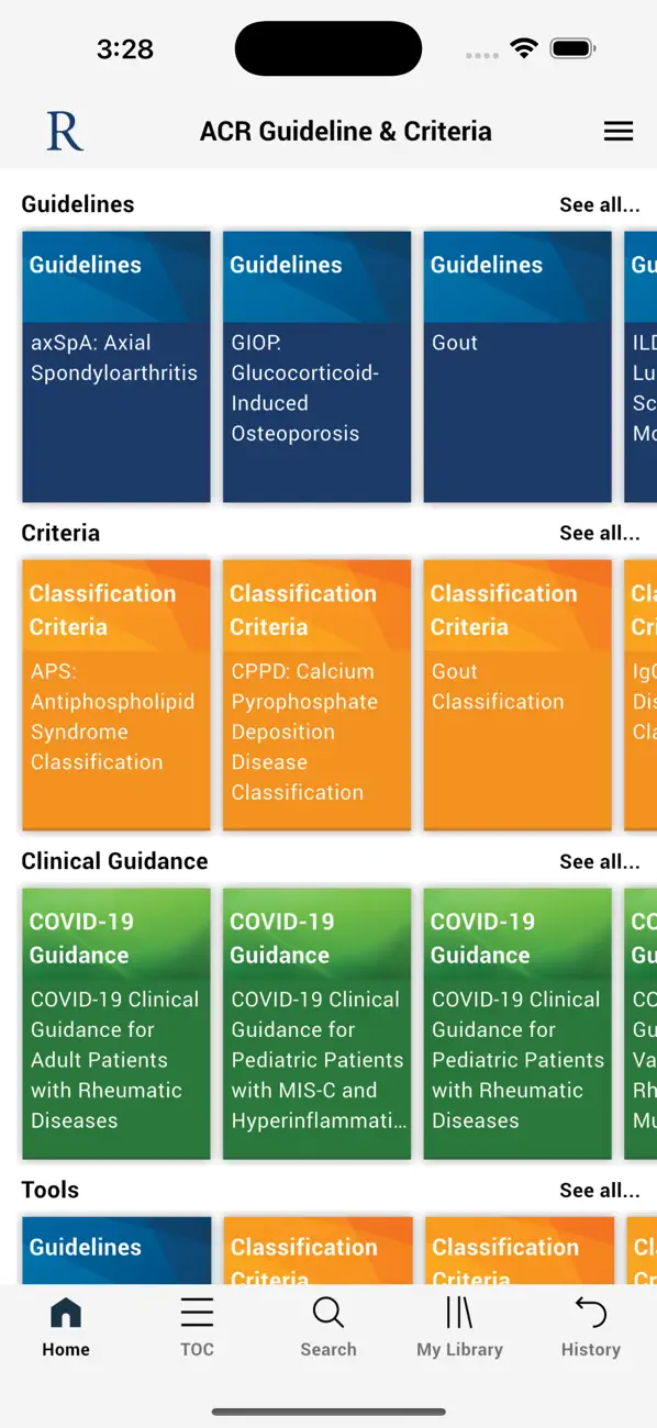 Screenshot #1 pour Guidelines And Criteria