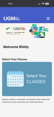 HCSS UGM iPhone screenshot