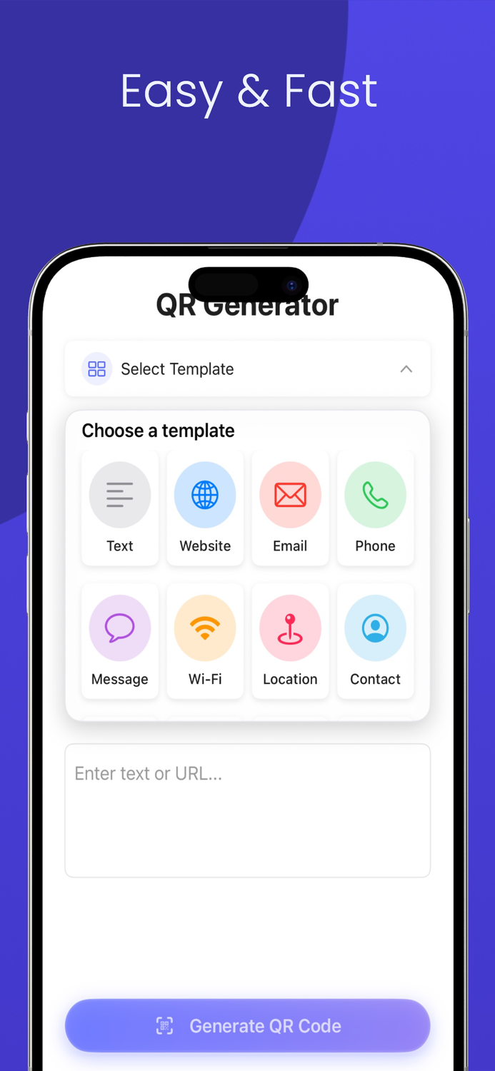 QRGenie - QRCode Generator