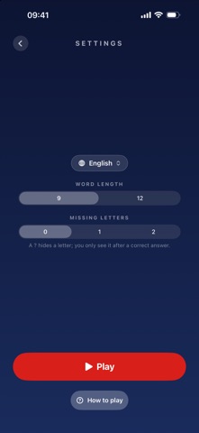 Pie Puzzle: Word Game iPhone screenshot