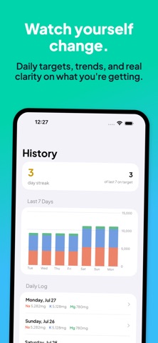 SaltStack: Electrolyte Tracker screenshot