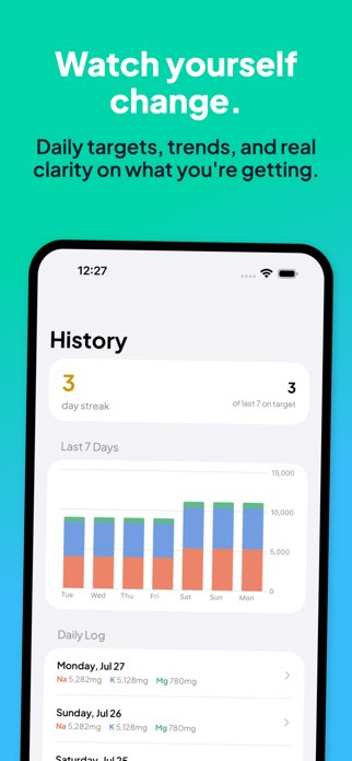 SaltStack: Electrolyte Tracker Screenshot 8 of 9