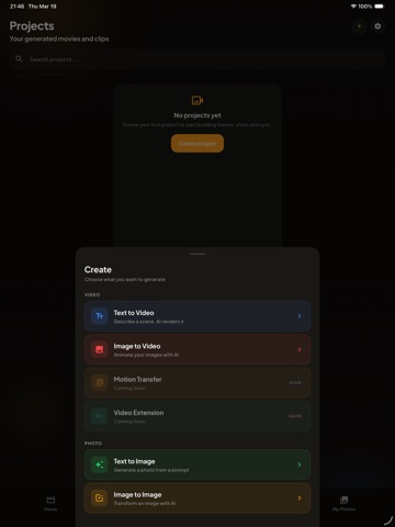 Mango AI - Movie Generator iPad screenshot