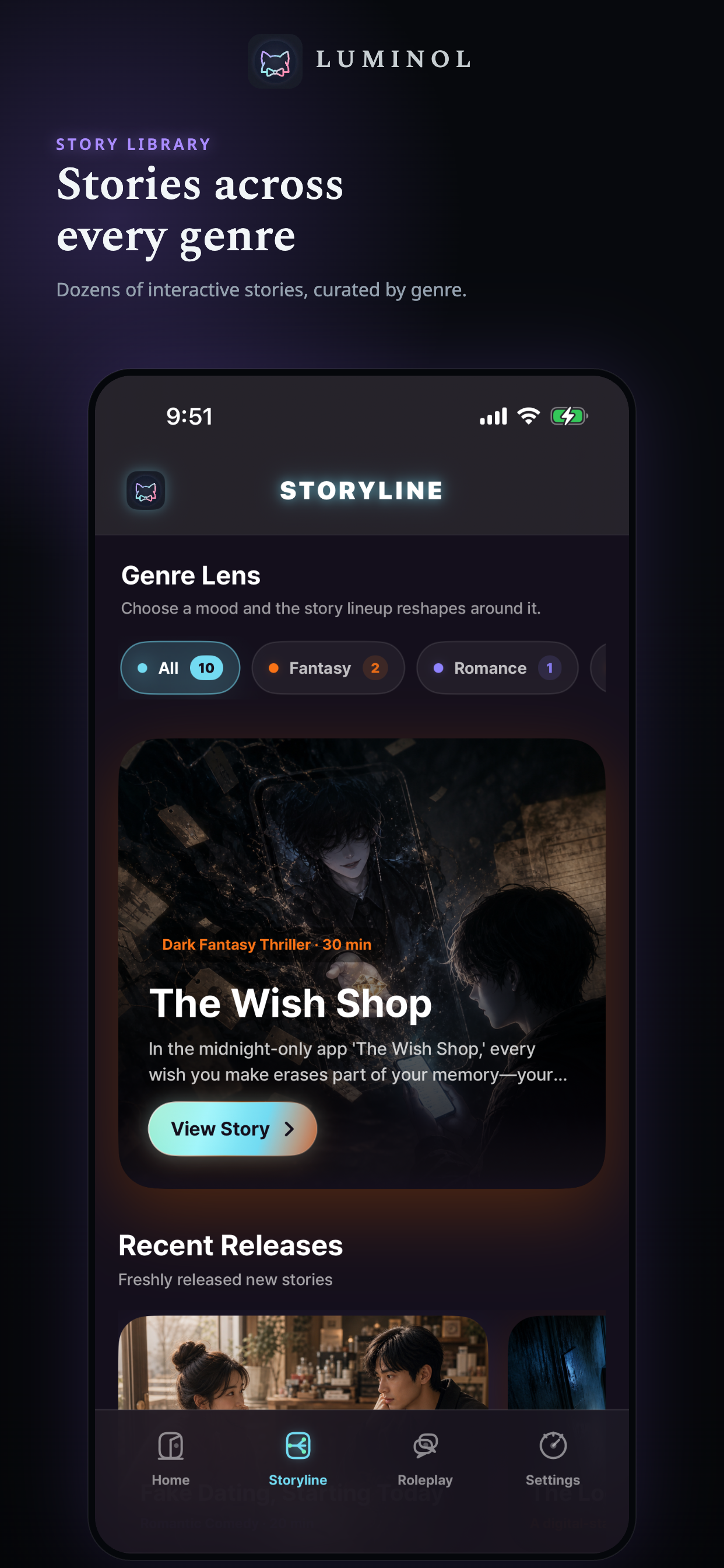 Luminol Story screenshot 2
