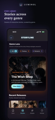 Luminol Story screenshot