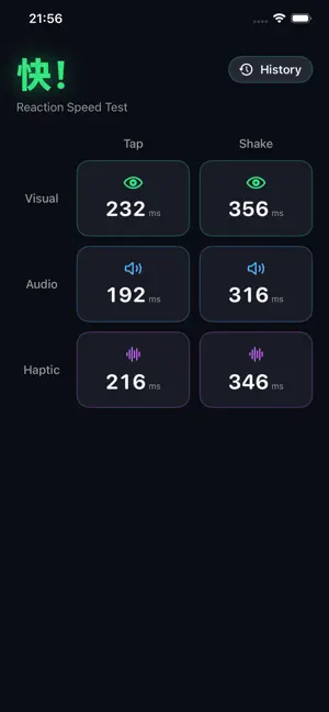 Quick! Reaction Speed Test screenshot 1