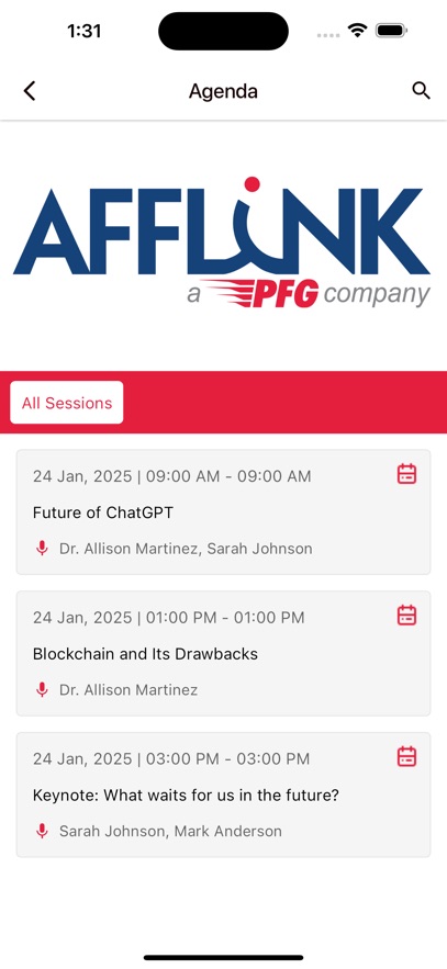 AFFLINK Events
