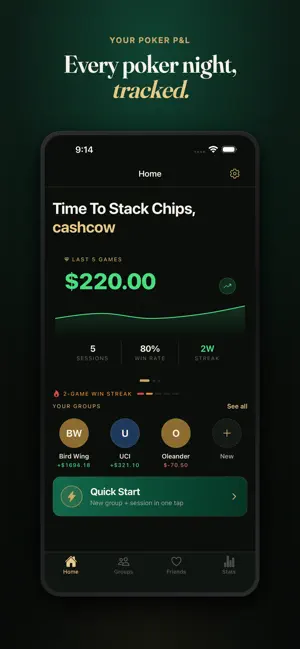 Straddled: Poker Tracker screenshot 1