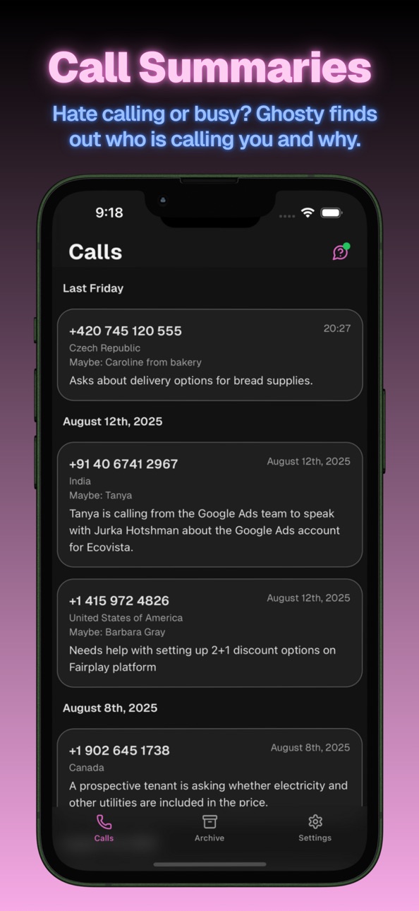 iPhone screenshot