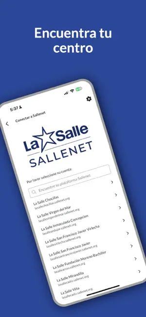 Sallenet App screenshot 1