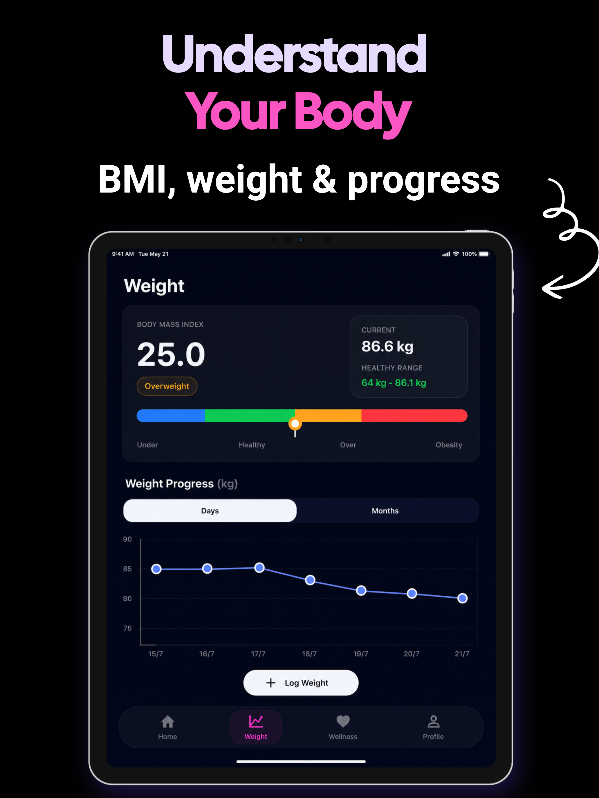 BMI Tracker: Weight Loss screenshot 7