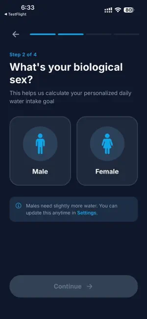 SIP - Hydration Tracker screenshot 3