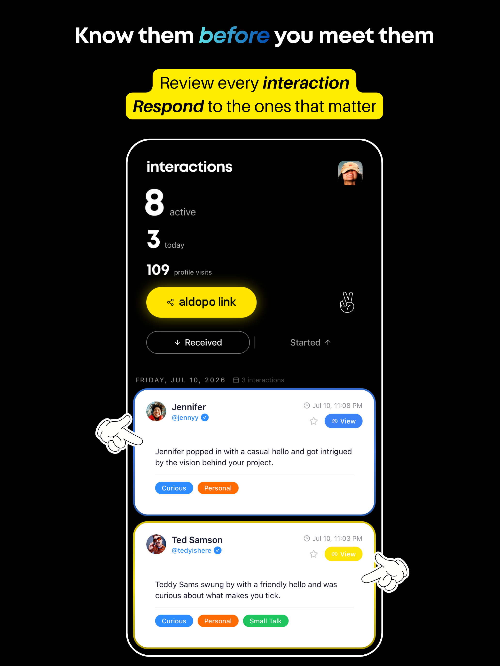 Aldopo: Discover People screenshot 12