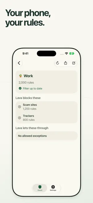 Lava Security screenshot 2