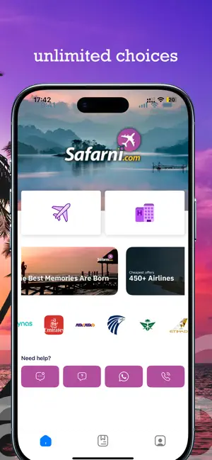 SAFARNI Flight & Hotel Booking screenshot 2