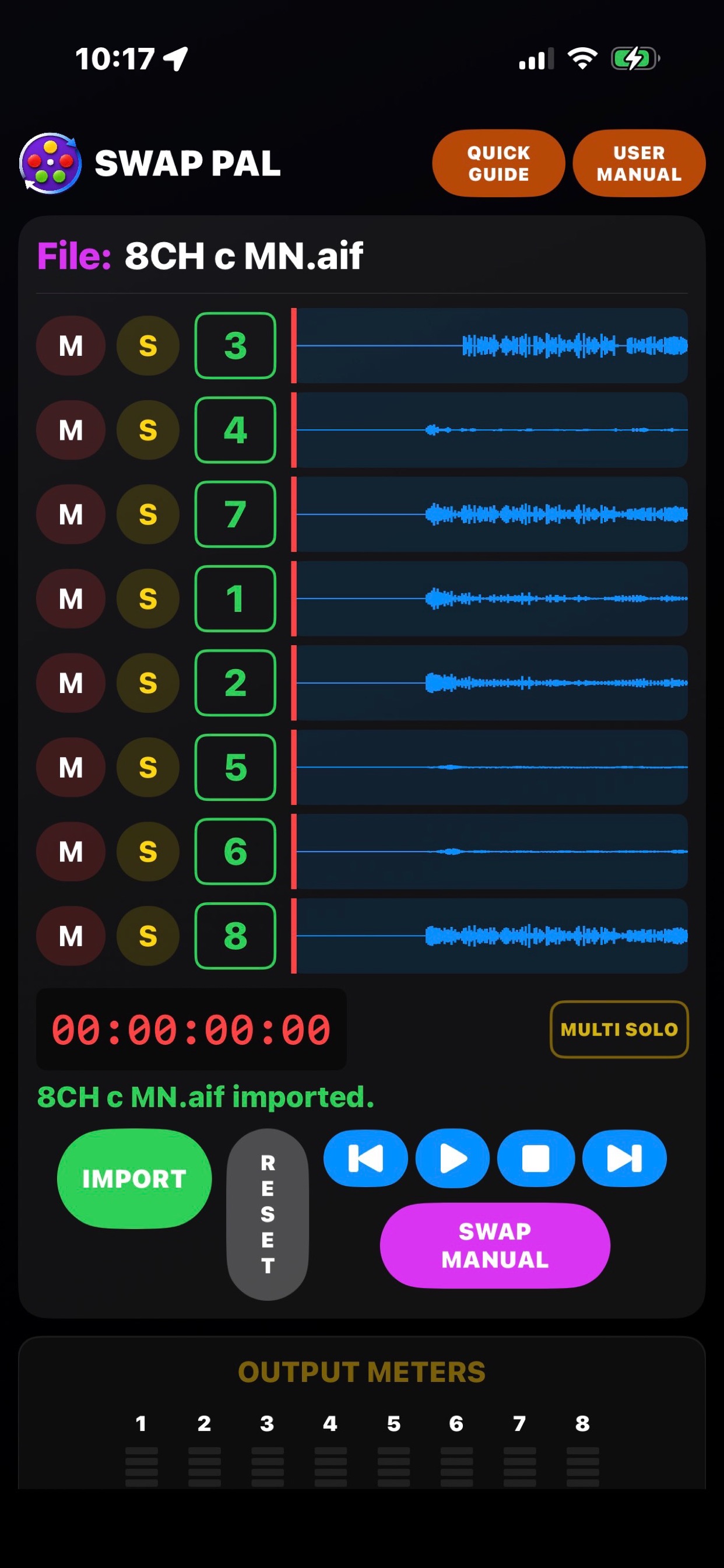 Screenshot 6 of SWAP PAL: Multichannel Swapper