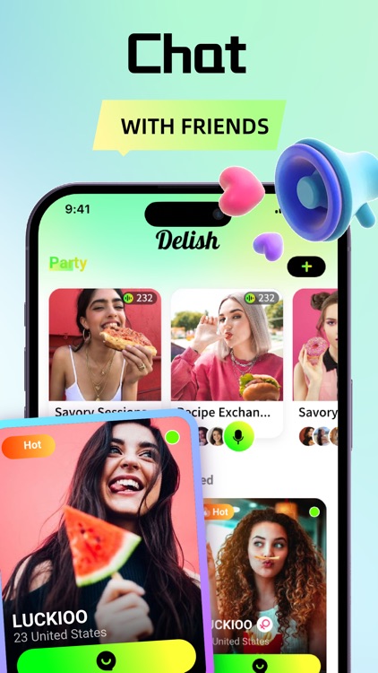 Delish - Adult Firends & Tasty