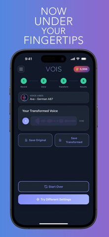 VOIS - AI Voice Studio Pro screenshot
