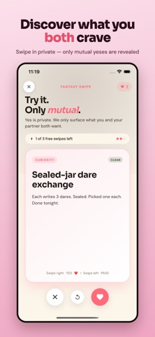 DareNite: AI Couple Party Game iPhone screenshot
