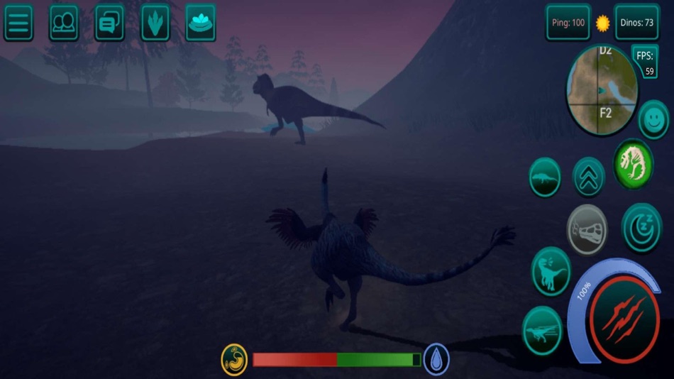 #5. The Cursed Isle Dinosaur Games (iOS) Bởi: Natan Manakhinov