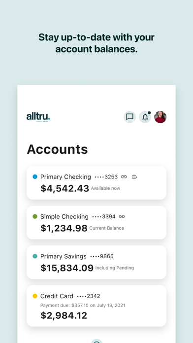 Alltru Credit Union Screenshot