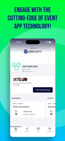 GEO's Event Portal Screenshot 1 of 3