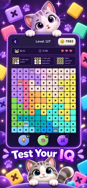Nine Lives: Cat Sudoku Puzzle screenshot 4