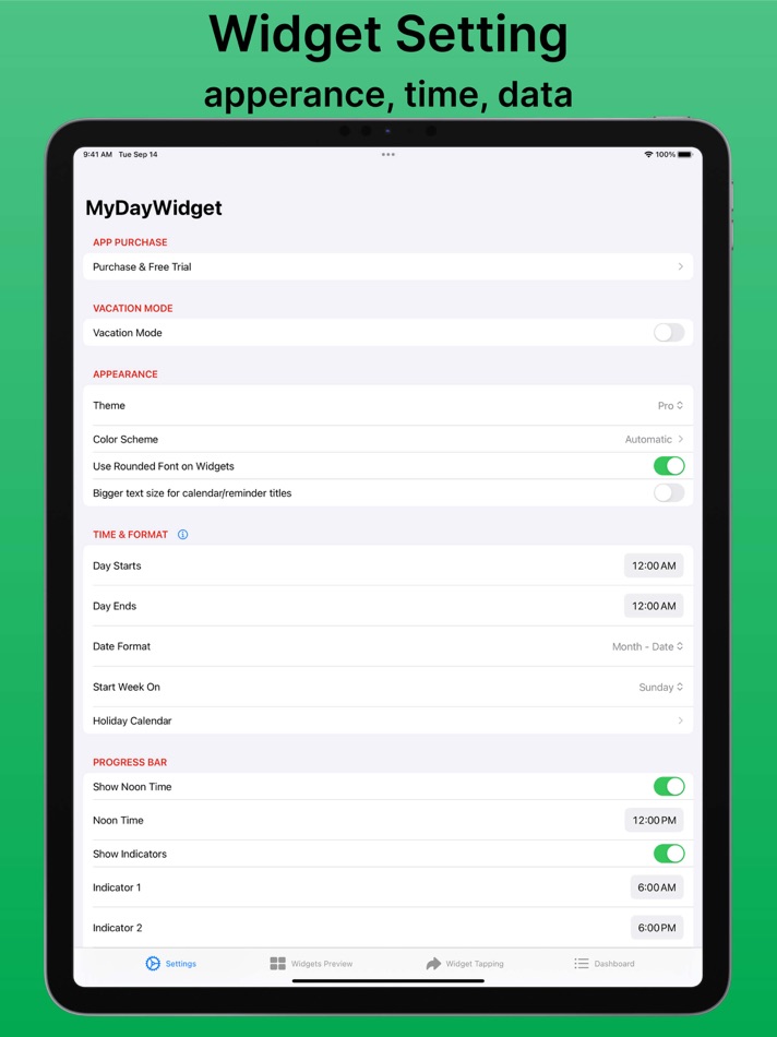 #6. MyDayWidget - Calendar Widgets (macOS) Bởi: Boonyawat Laongthong