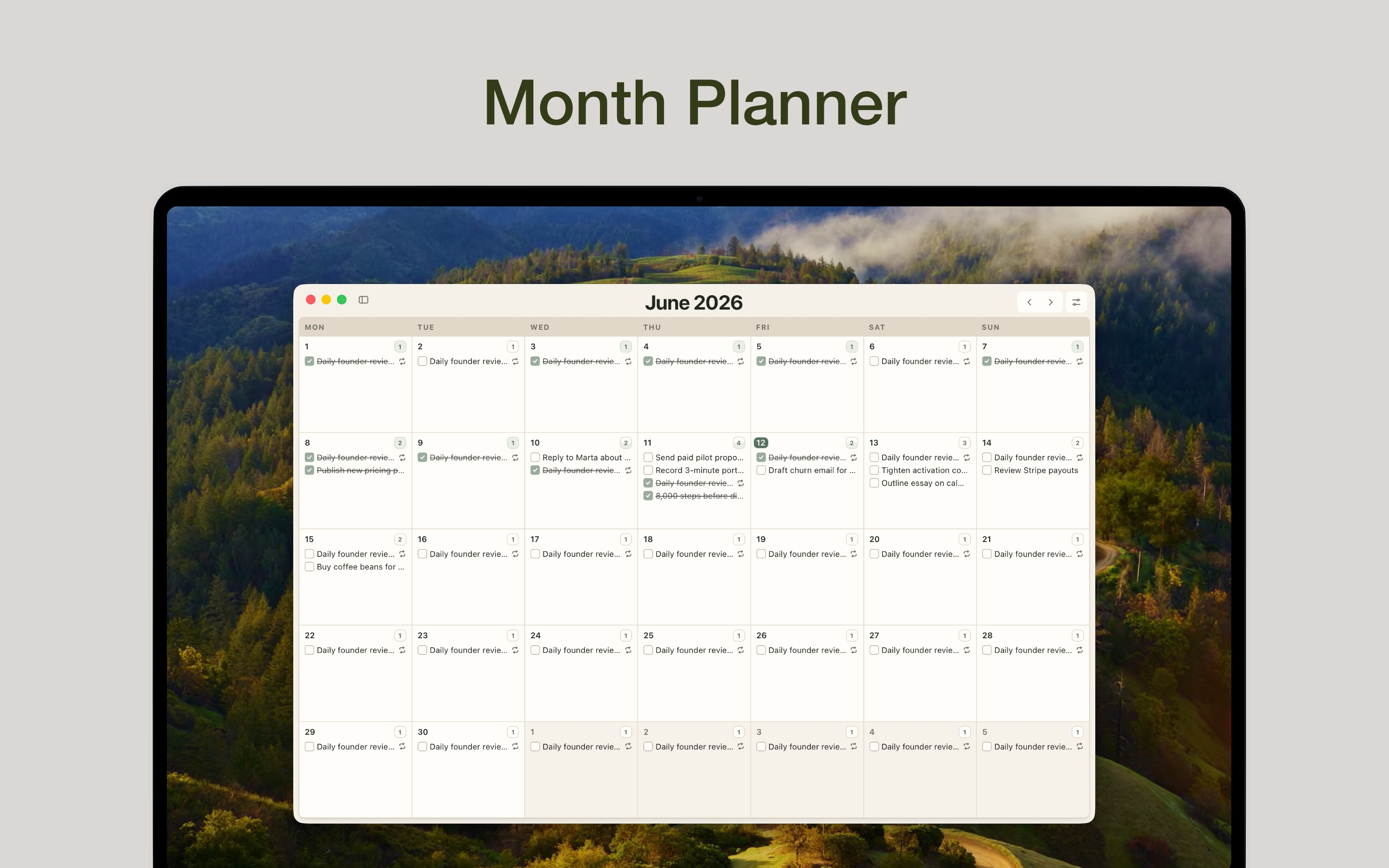 Plannedo: Daily Planner