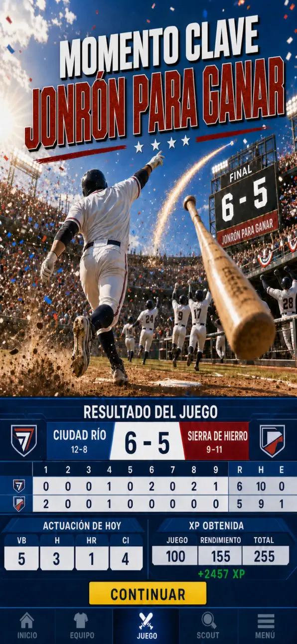 Baseball Rising Star: MVP Life iOS Mod IPA screenshot 4 - iOS game interface