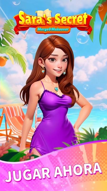 Sara's Secret : Merge&Makeover screenshot 6