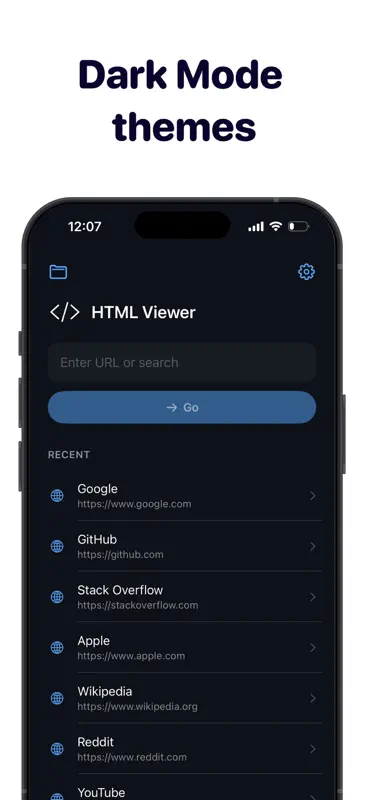 Html editor: html viewer screenshot 2 of 4