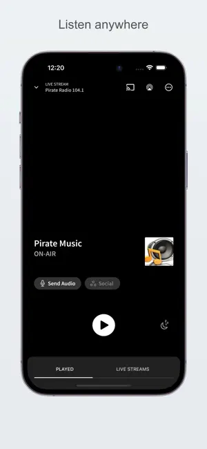 104.1 Pirate Radio screenshot 2
