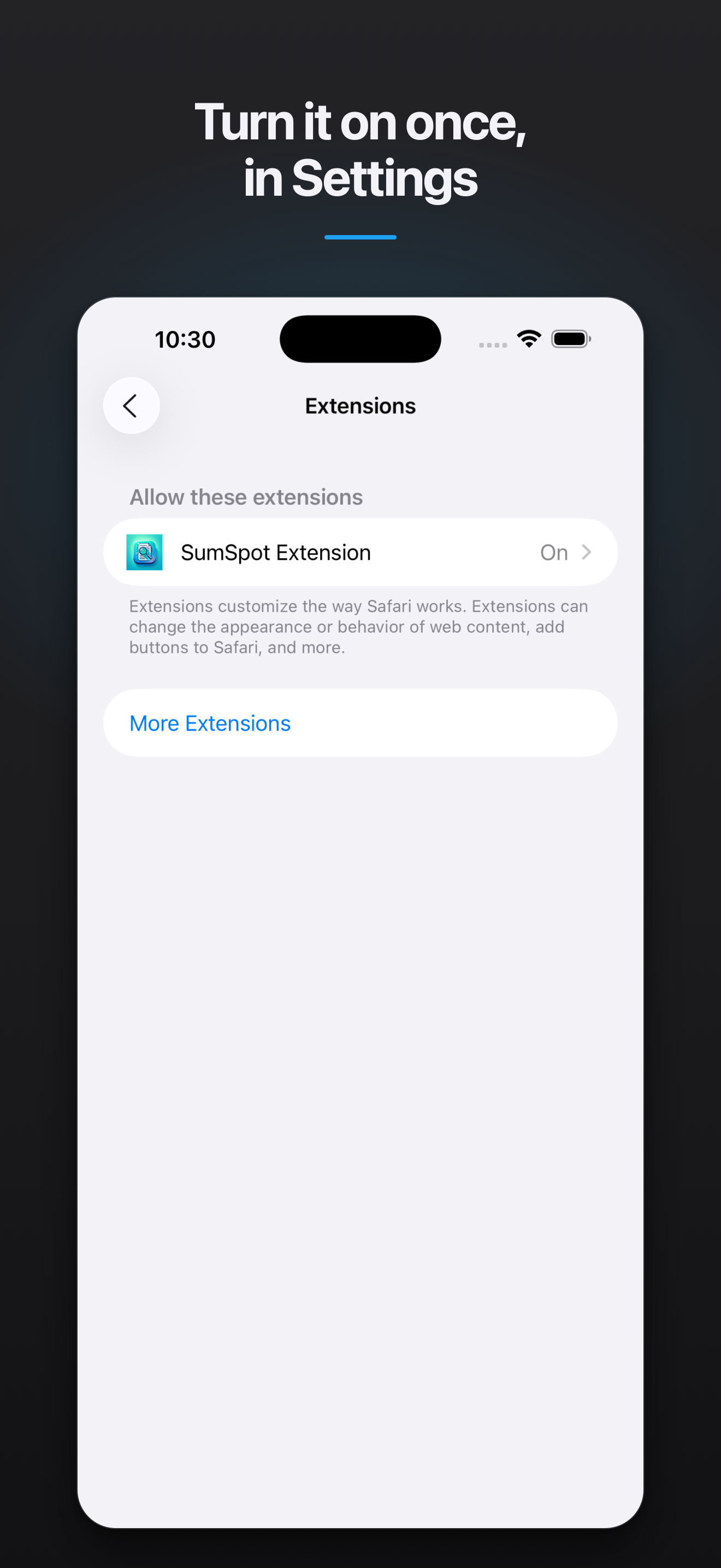 SumSpot: AI Article Summaries screenshot 4