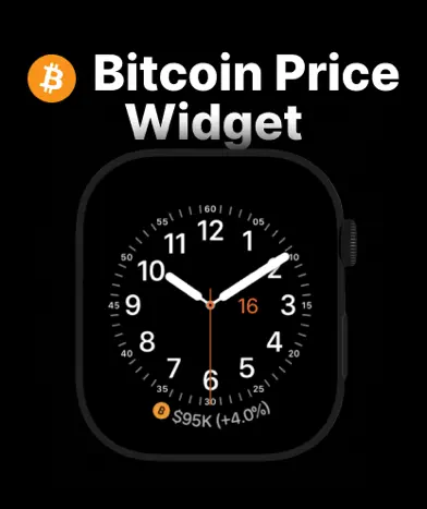 Bitcoin Price Widget screenshot 1