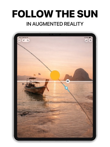 Sun Tracker & Seeker: SunCast iPad screenshot