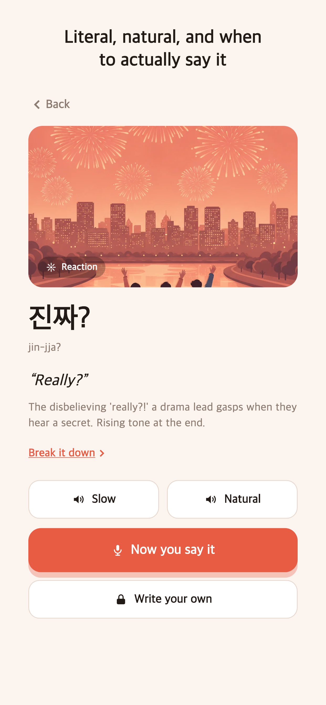 SayK: Korean Phrase a Day screenshot 3