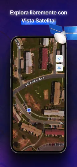 Captura de pantalla de MapXplorer: Navegación GPS en iPhone 5