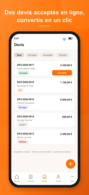 Facturino – Factures & Devis screenshot 4