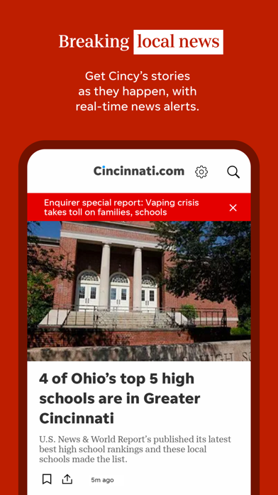 Cincinnati.com: The Enquirer Screenshot
