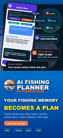 AI Fishing Planner: FishFathom Screenshot 1 of 10