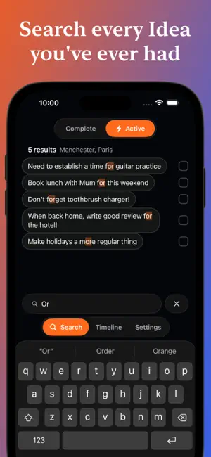 Thought Path: Quick Notes screenshot 2