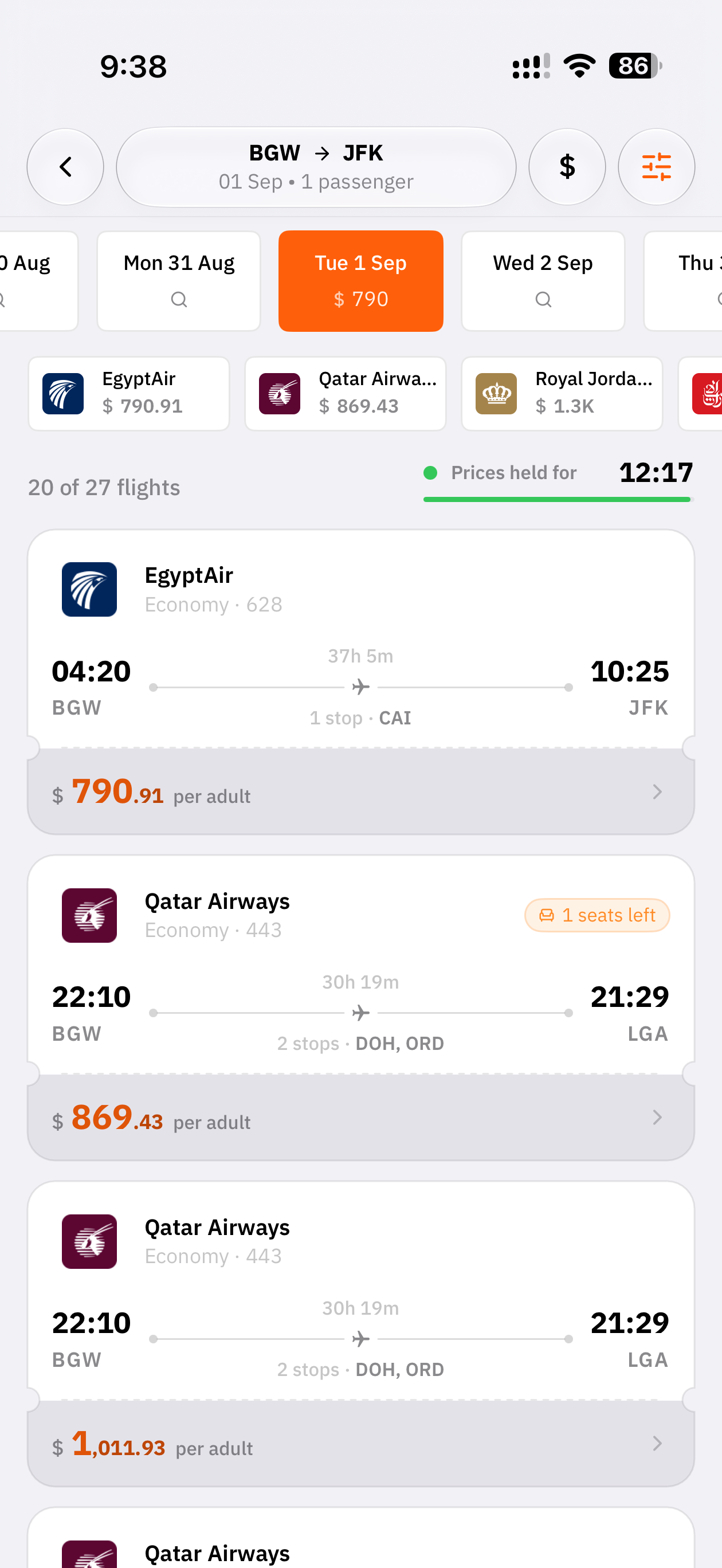 Fly4all حجوزات السفر من screenshot 2
