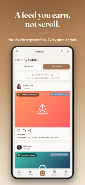 earned. screenshot 1
