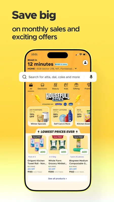Blinkit: Groceries & more screenshot 6 of 10