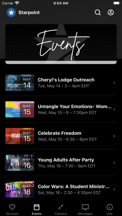 Starpoint Church Screenshot 2 - AppWisp.com Starpoint Church Screenshot 2 - AppWisp.com