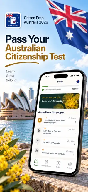 Citizen Prep Australia 2026 screenshot 1