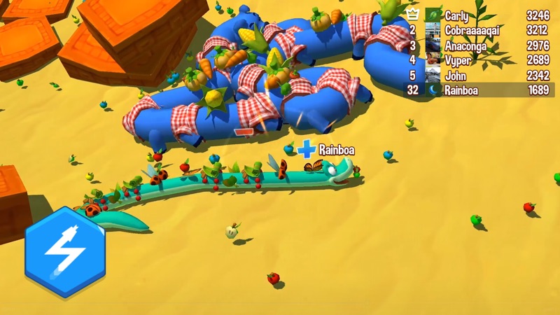 Snake Rivals - jogo cobra io screenshot 2